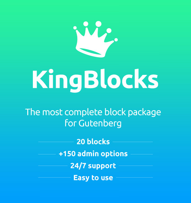 KingBlocks - Amazing Gutenberg Blocks - 3