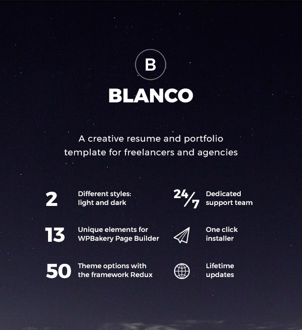 Blanco - Creative Resume & Portfolio - 4